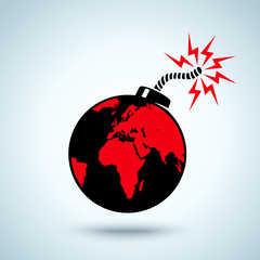 earth as a bomb