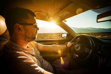 Crossing California by Car