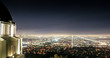 Los Angeles at night, California, USA