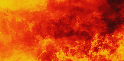 background of fire as a symbol of hell and inferno
