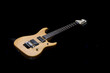 © Netfalls - electric guitar natural wood