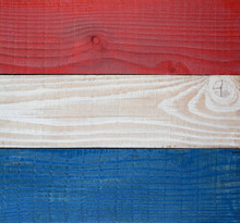 Red White And Blue Boards Background