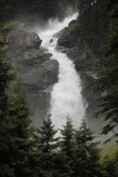 Fototapeta Morze - Górski wodospad rzeczny – kaskada skalna (waterfall)