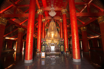 Thai temple in Khao Wong, kalasin Thailand