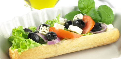 Poster - Vegetarian sandwich