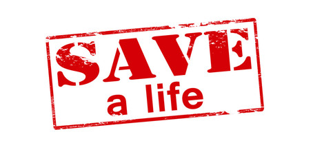 Sticker - Save a life