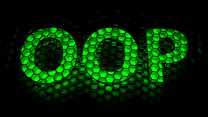 Wall Mural - oop - object-oriented programming