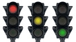 Three traffic lights