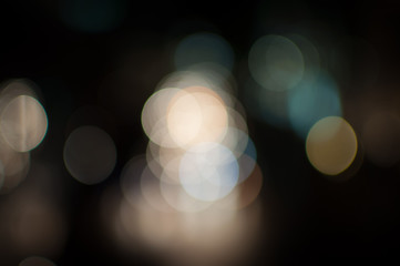 circular bokeh background