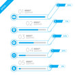 © emojoez - Modern business steps to success charts and graphs options banner. Vector illustration modern design template