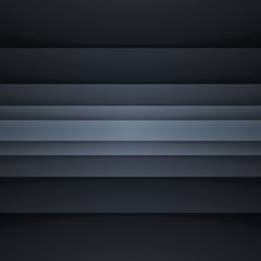 Fototapete - Abstract dark gray rectangle shapes background
