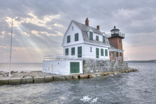 Rockland Harbor Breakwater Lighthouse