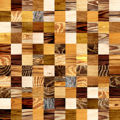 Wall Mural - Seamless background with wooden patterns