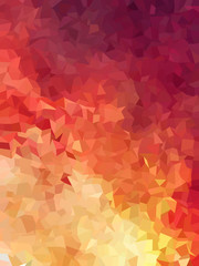 Wall Mural - abstract red of fire color triangles background