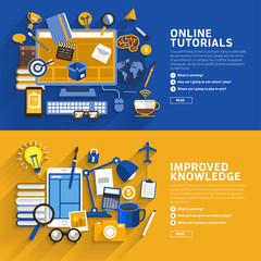 Wall Mural - flat design concept digital marketing