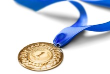 Medal, Award, Winning.