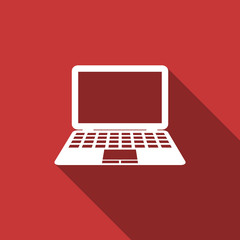 computer flat design modern icon