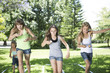 © Westend61 - Girls competing in an egg-and-spoon race