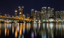 Pittsburgh Pennsylvania Skyline At Night