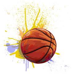 Wall Mural - Basketball
Created by professional Artist. This illustration is created by Wacom tabletby using grunge textures and brushes