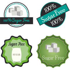 Sticker - Sugar free