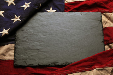 Wall Mural - American flag background for Memorial Day or 4th of July