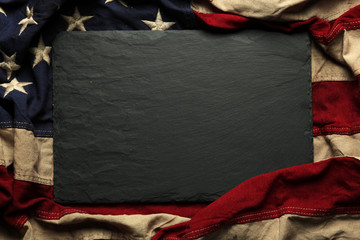 Wall Mural - American flag background for Memorial Day or 4th of July
