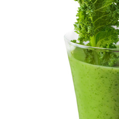 Canvas Print - Green juice. Healthy drink