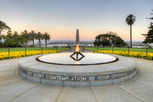 Kings Park War Memorial At Sunset