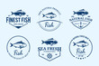 Fish Logos, Labels and Design Elements
