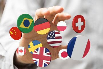 Fototapete - international