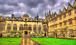 Quad of Oriel College in Oxford - England