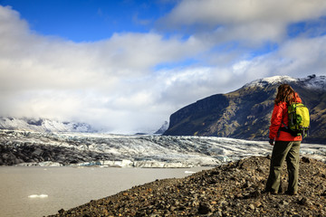 Poster - Fjallsarlon glacier lagoon