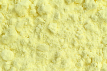 Sulfur Powder Texture Background