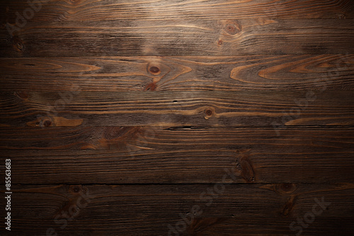 dark wood texture. background old panels Canvas Print