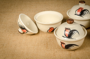 Wall Mural - Mini ceramic bowl