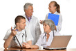 © aletia2011 - Group of doctors with laptop