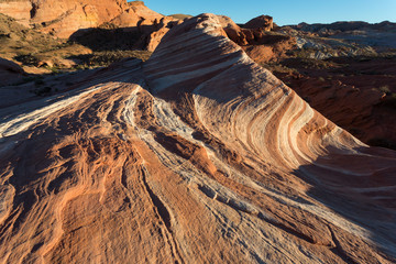 Sticker - Abendlicht im Valley of Fire State Park