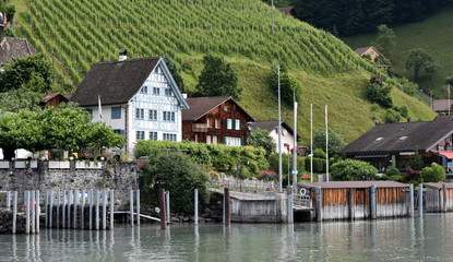 Wall Mural - Quinten....walensee