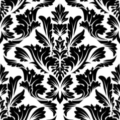 Poster - Damask seamless pattern