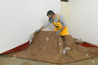 © sima - Home renovation, old carpet remove