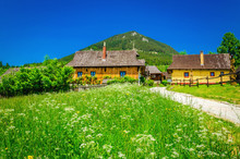 Beautiful Vlkolinec Traditional Village, Slovakia