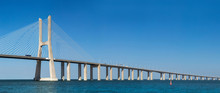 Vasco Da Gama Bridge In Lisbon
