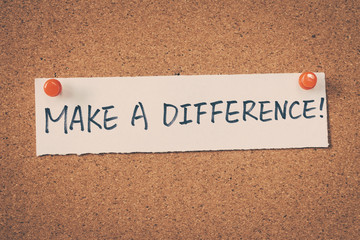 Wall Mural - Make a difference