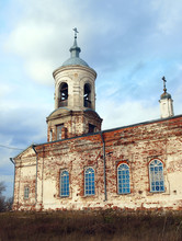Church Of The Nativity Of The Blessed Virgin. Village Krasnopole