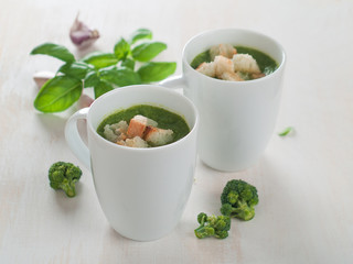 Poster - Delicious vegetable cream soup