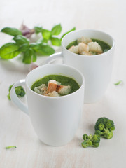 Poster - Delicious vegetable cream soup