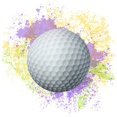 Sticker - Golf Ball
All elements are in separate layers and grouped.