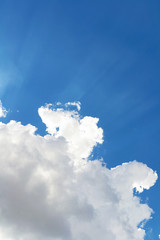 Wall Mural - clouds blue sky