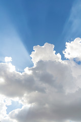 Wall Mural - clouds blue sky